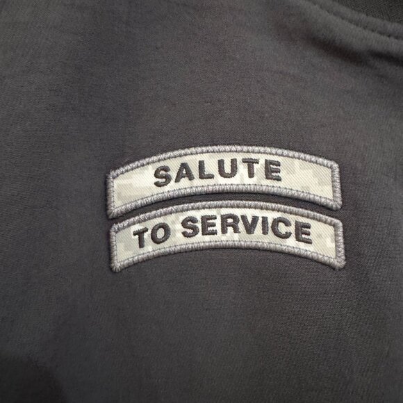 Nike NFL Shield Team Issue Salute To Service Heavyweight Bomber Jacket Mens 2XL - Picture 8 of 14